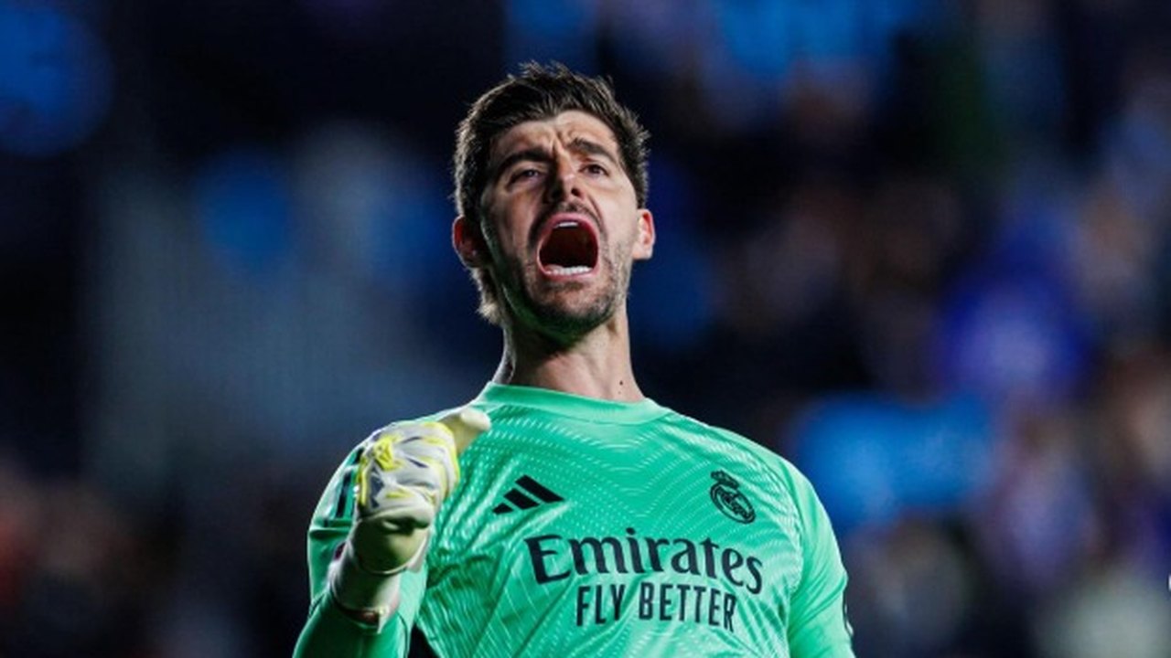 Courtois apresenta quadro gripal e fica fora do El Clásico