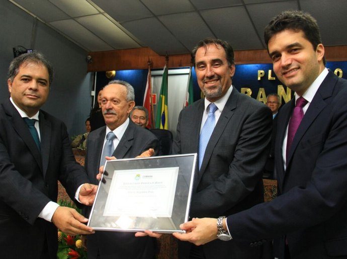 Rui participa de homenagem ao ministro da Integração Gilberto Occhi