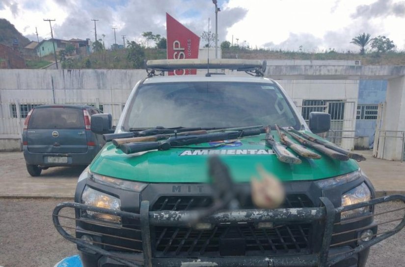 Batalhão Ambiental da PM-AL registra nove ocorrências em Joaquim Gomes