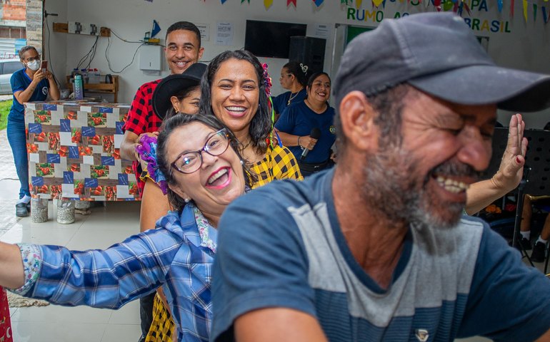 Festa de São João do Centro Pop 3 leva alegria e bem-estar a usuários