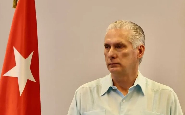 Presidente de Cuba afirma não temer conflito com os Estados Unidos