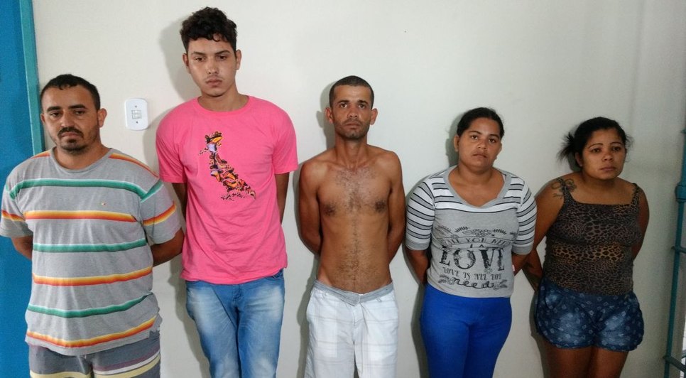 quadrilha presa