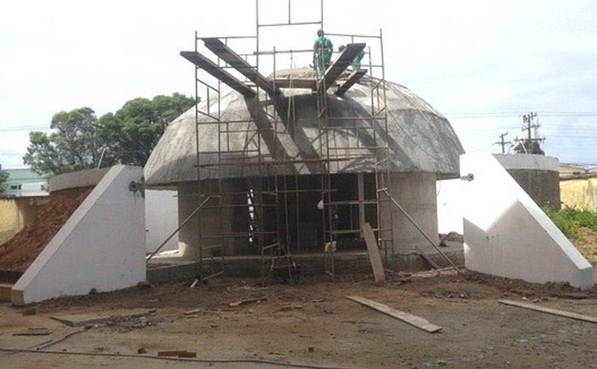 Construção do Memorial Rainha Marta é retomada no Rei Pelé