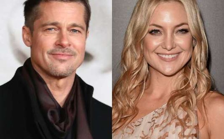 Brad Pitt e Kate Hudson estão morando juntos em Hollywood
