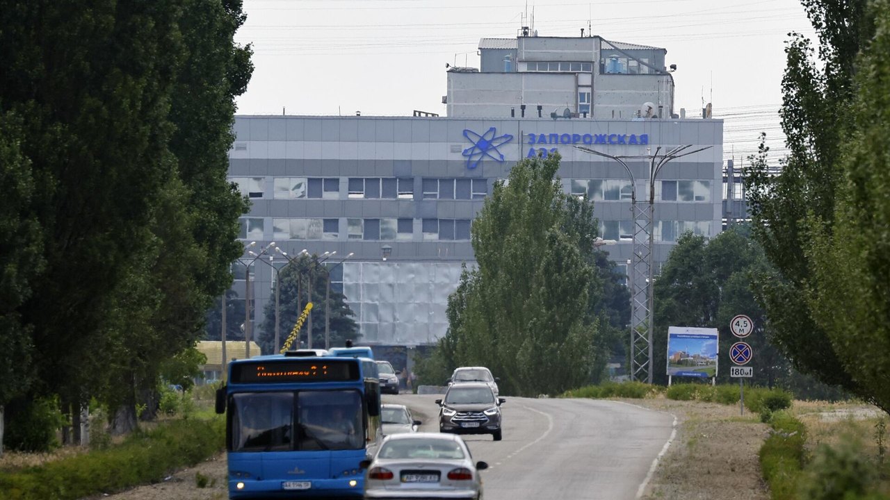 Kiev ataca grupo de funcionários da usina nuclear de Zaporozhie com drone
