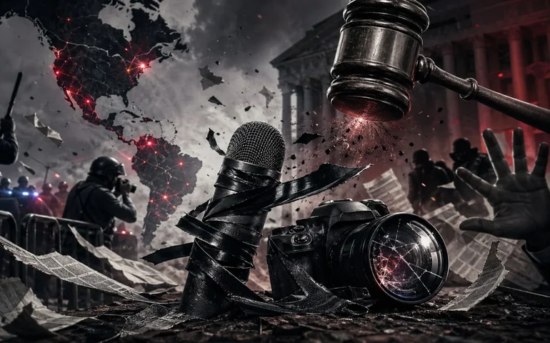 Américas registram “normalização” da prática autoritária, censura judicial, restrições e violência à imprensa, diz SIP