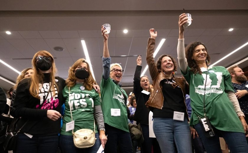 Direito ao aborto é aprovado em plebiscito no estado americano de Ohio, em vitória contundente dos democratas