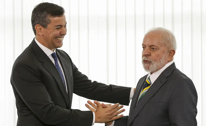 Lula e Santiago Peña discutiram assunto durante reunião em Brasília