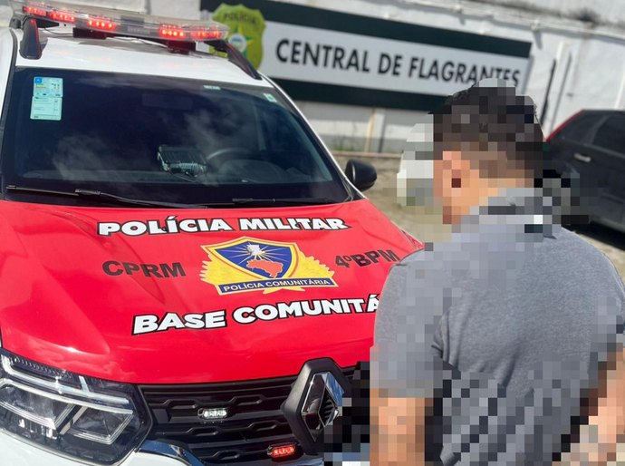 Após denúncia de perturbação, foragido da justiça por homicídio é preso no Clima Bom