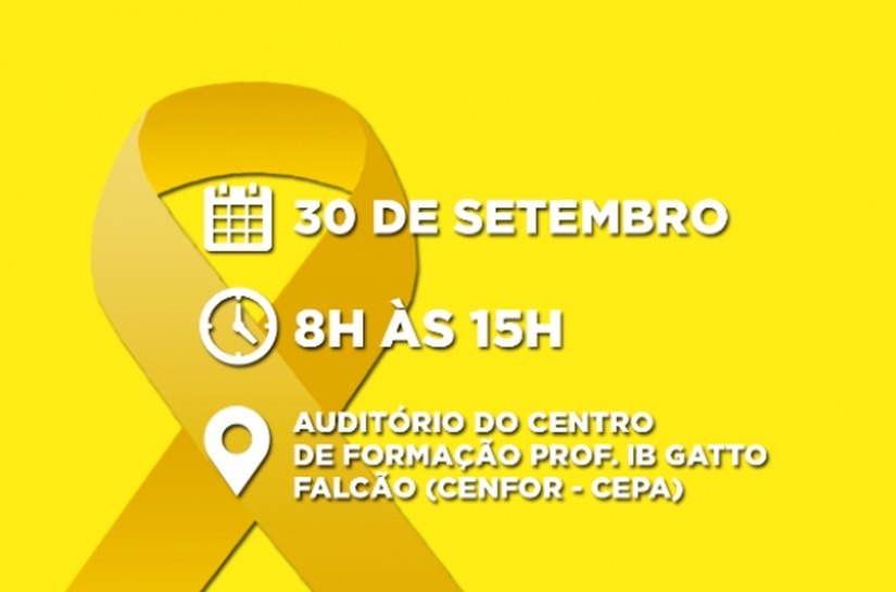 Governo promove debate sobre suicídio para profissionais da educação