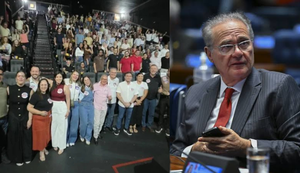 TRE-AL manda Renan Calheiros retirar propaganda feita em cinema de Arapiraca