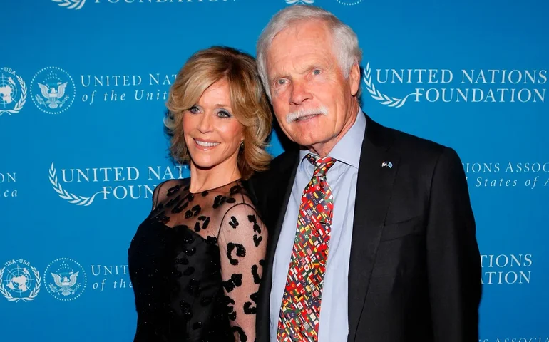 Morte de Ted Turner reacende história com Jane Fonda: traição, separação e 'ex-marido favorito'