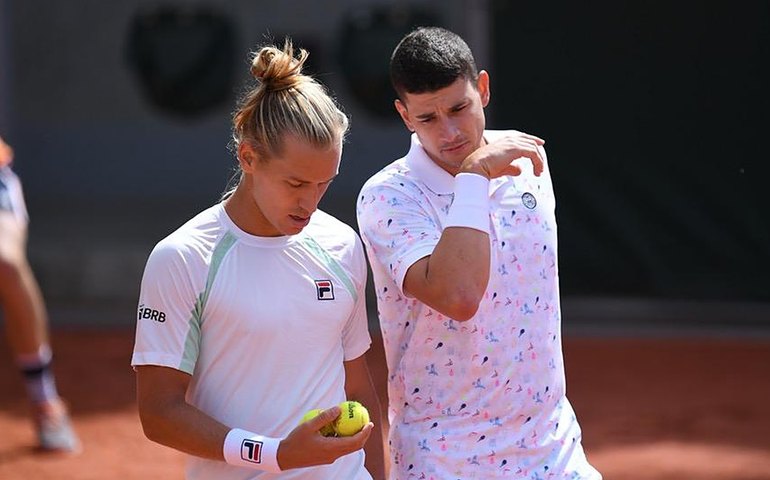 Duplas de Marcelo Melo e Rafael Matos avançam e Meligeni cai em Roland Garros