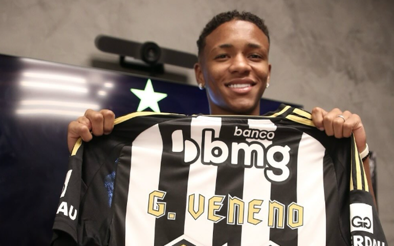 Atlético-MG fecha contrato até 2028 e evita perder o jovem e habilidoso Gabriel Veneno