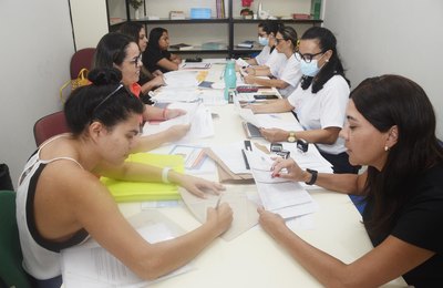 Nova etapa: Saúde recebe títulos de candidatos aprovados no PSS para o Sistema Prisional