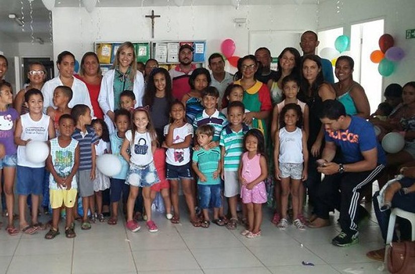 Palestra de promoção e prevenção á saúde da criança em Coruripe