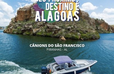 Campanha “Seu Destino é Alagoas” fomenta turismo no Estado