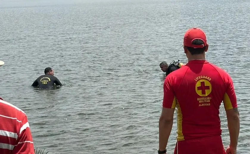 Corpo de pescador que desapareceu no lago do Perucaba é resgatado pelo Corpo de Bombeiros em Arapiraca