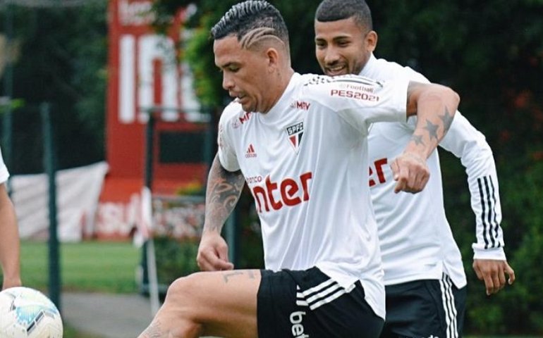 Luciano mantém tratamento de inflamação na perna esquerda e não encara Bragantino