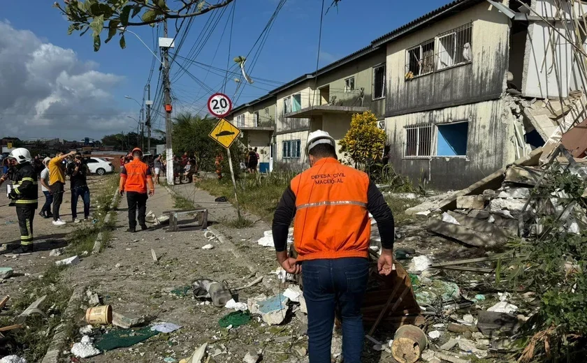 Banheiro de apartamento em Maceió pode ter sido epicentro de explosão