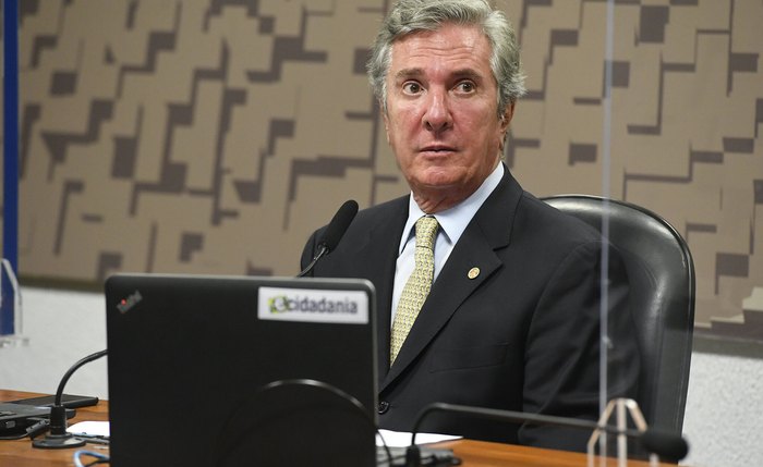 O senador Fernando Collor