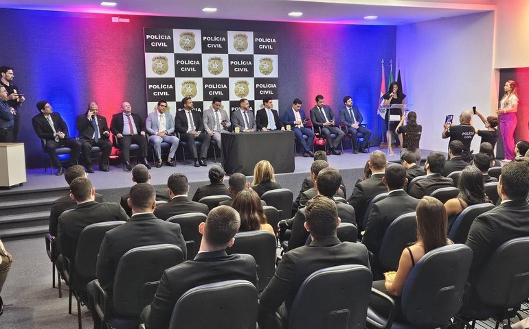 Polícia Civil dá posse a 46 novos delegados e reforça combate à criminalidade  em Alagoas