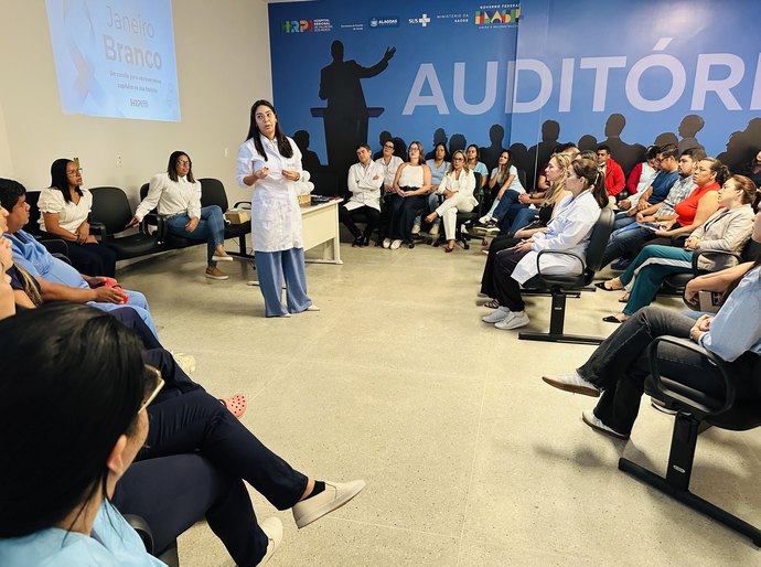 HRPI encerra Janeiro Branco com ações de conscientização e acolhimento sobre saúde mental