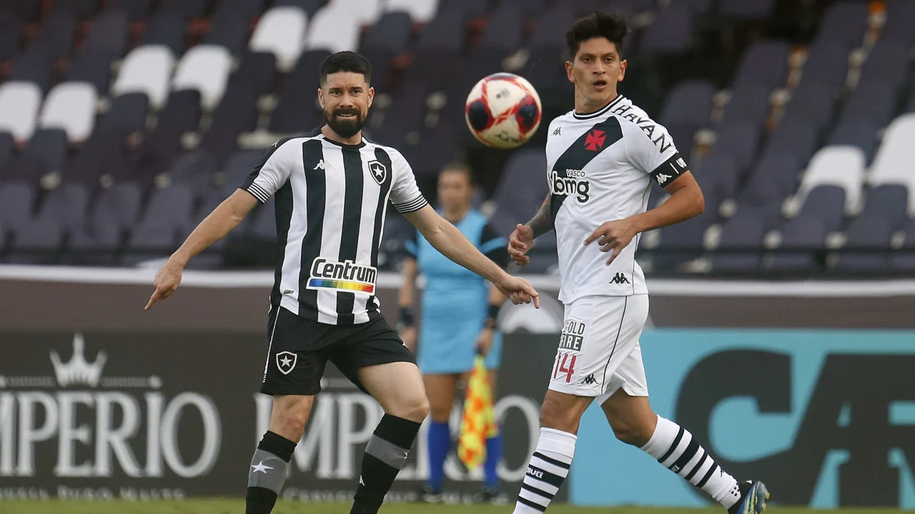 Vasco x Botafogo: como ficam as chances de título e rebaixamento de acordo com o resultado da partida