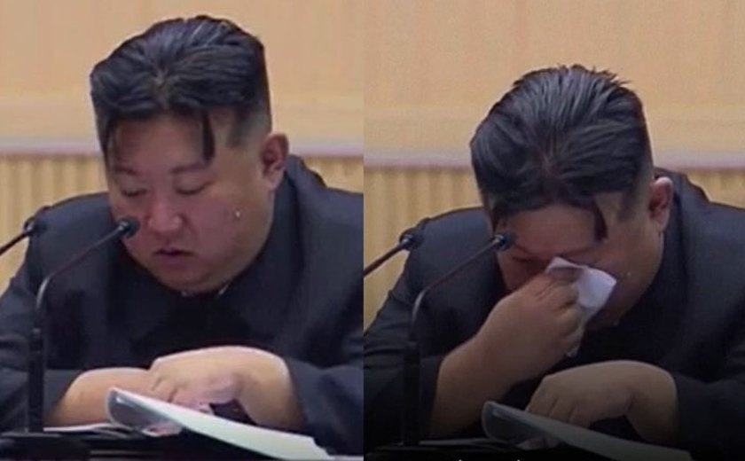 Na Coreia do Norte, Kim Jong-un chora em apelo para que mulheres tenham mais filhos