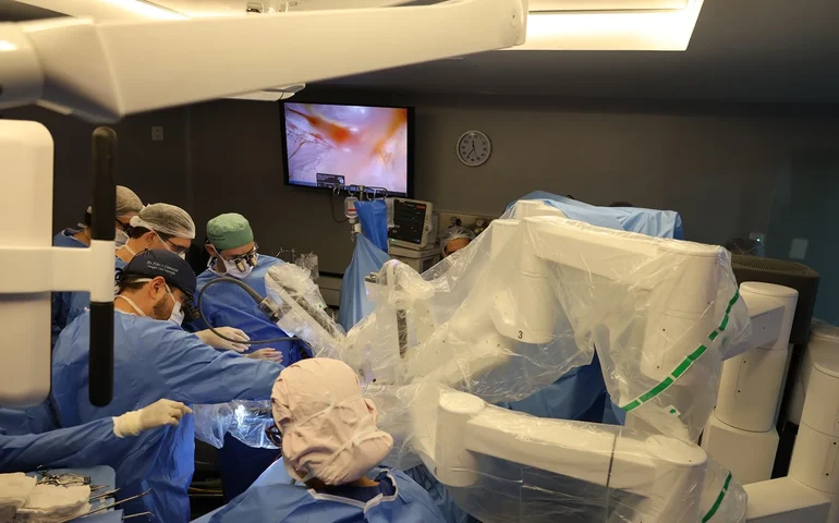 Primeira cirurgia cardíaca robótica do Ceará é realizada no Hospital Oto Aldeota