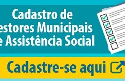 Gestores de assistência social podem se cadastrar na CNM e receber informações direto no e-mail