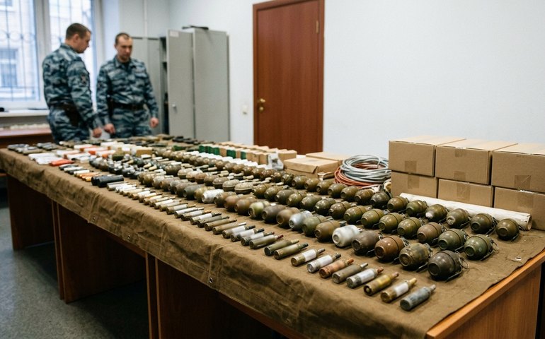 Estrangeiro que guardava 504 artefatos explosivos a mando ucraniano é detido em Moscou