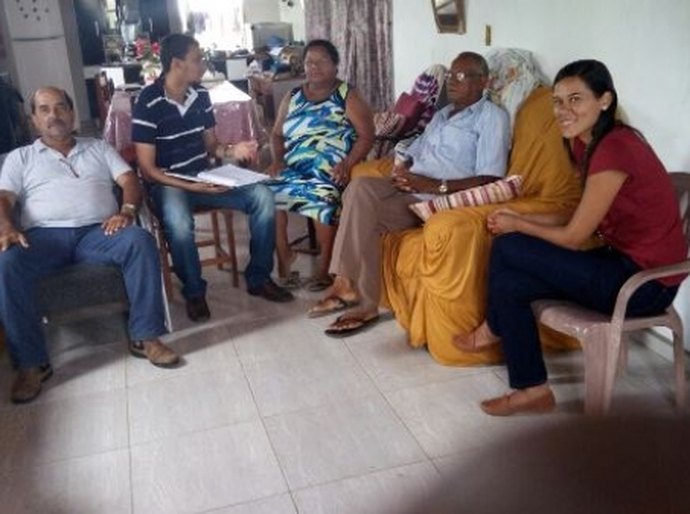 Emater realiza visita técnica à comunidade quilombola de Palmeira