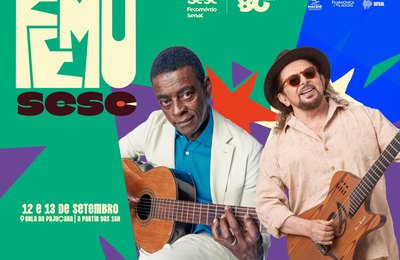 Sesc Alagoas celebra 80 anos da instituição com quatro dias de música e cultura em Maceió