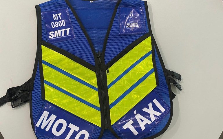 Coletes para mototaxistas serão entregues em julho