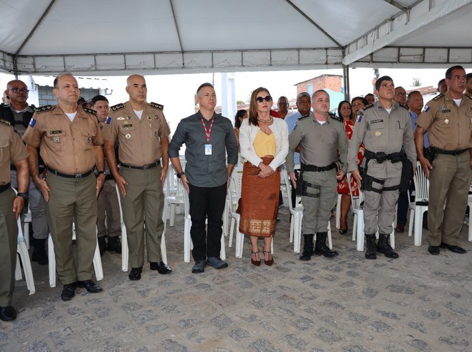 MPAL participa de reinauguração de base comunitária contemplada com equipamentos adquiridos pelo projeto “O preço do Crime”