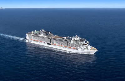 Faltam 30 dias para a chegada do MSC Grandiosa, o maior navio a navegar em águas brasileiras