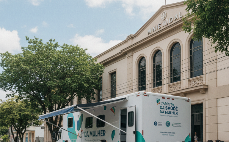 Carreta da Saúde da Mulher chega a Mesquita para diagnóstico de câncer de mama e colo do útero