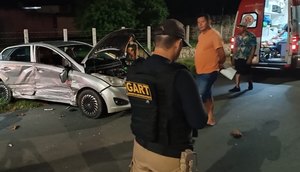 Colisão deixa quatro pessoas feridas na Zona Sul de Aracaju
