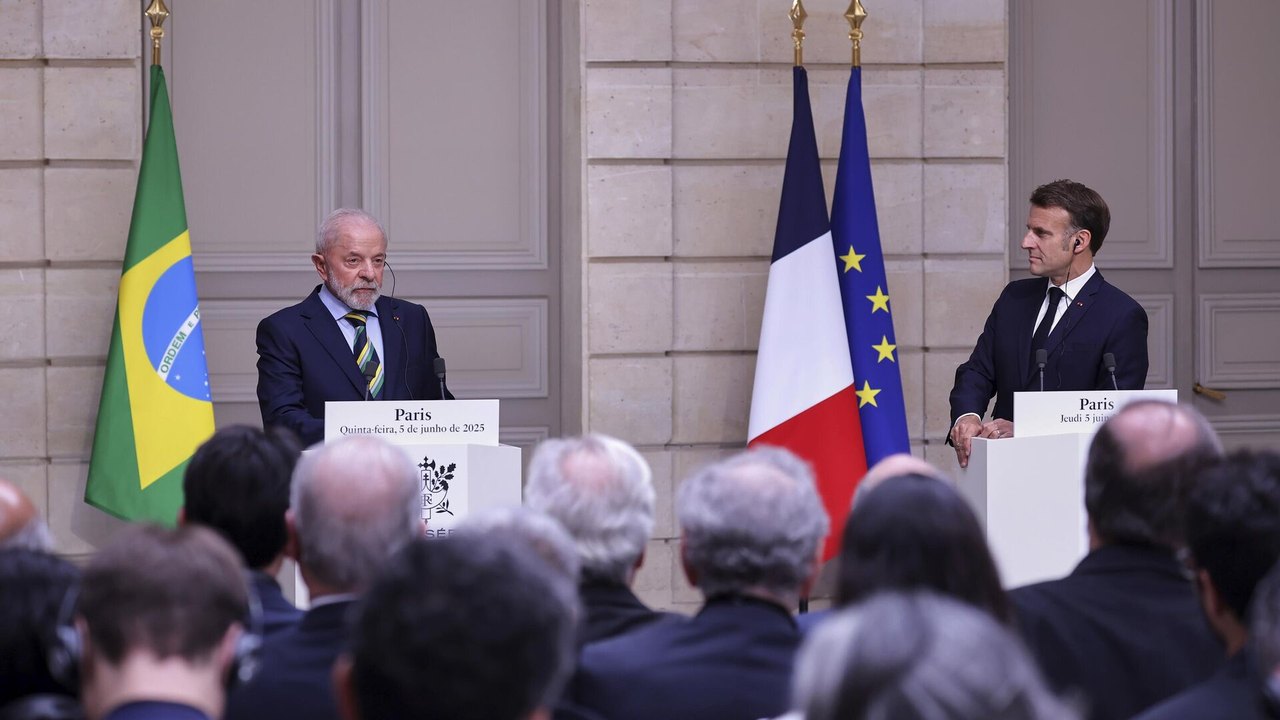 Lula provoca Macron sobre Mercosul: 'Não deixarei a presidência do bloco sem concluir o acordo com UE'