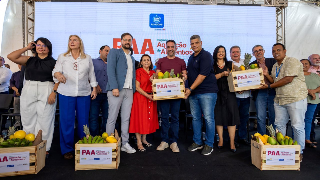 Paulo Dantas lança Programa de Aquisição de Alimentos 2024 com investimentos de R$ 6 milhões