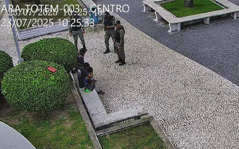 Videomonitoramento da SSP ajuda na detenção de homem armado em Arapiraca