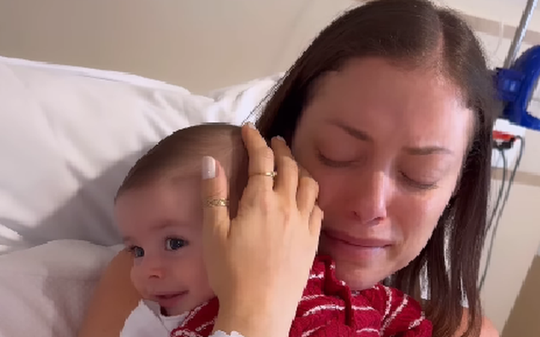 Fabiana Justus mostra vídeo do dia que recebeu diagnóstico de leucemia