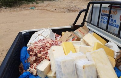 Vigilância Sanitária de Maceió apreende mais quatro toneladas de produtos impróprios para consumo