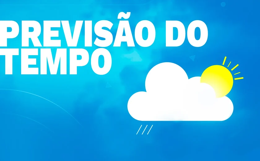 Alagoas terá fim de semana com sol entre nuvens e possibilidade de chuvas passageiras