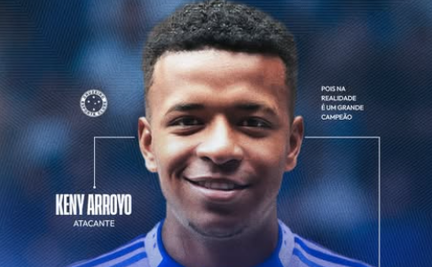 Cruzeiro confirma contratação do atacante equatoriano Keny Arroyo