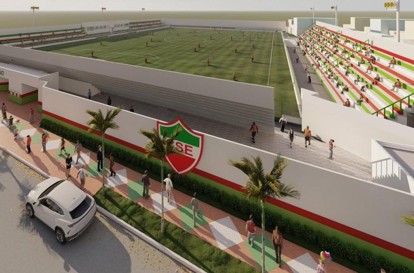 Nova etapa: Prefeitura de Palmeira acelera obras de modernização do Estádio Juca Sampaio