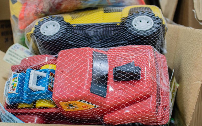Mais de três mil brinquedos são doados a instituições sociais da Nota Fiscal Cidadã