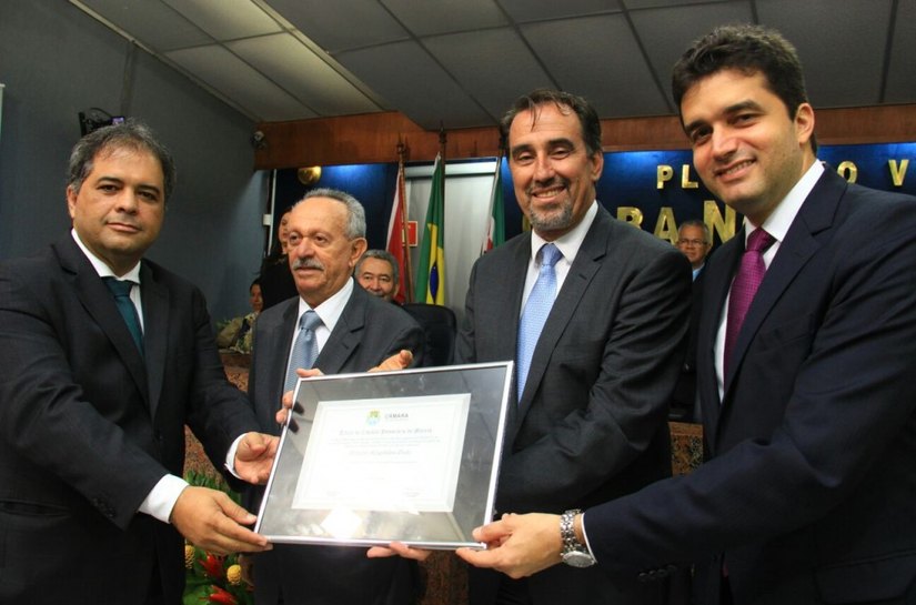 Rui participa de homenagem ao ministro da Integração Gilberto Occhi