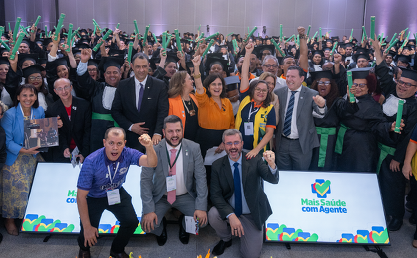 Ministério da Saúde diploma mais de 77 mil agentes de saúde no Nordeste através do Programa Mais Saúde com Agente